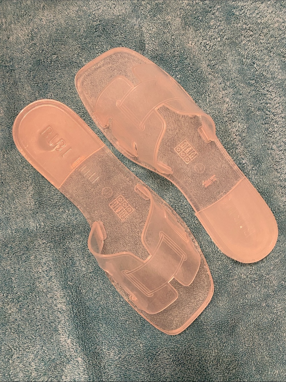 NEW Bibi Lou Holly clear sandals